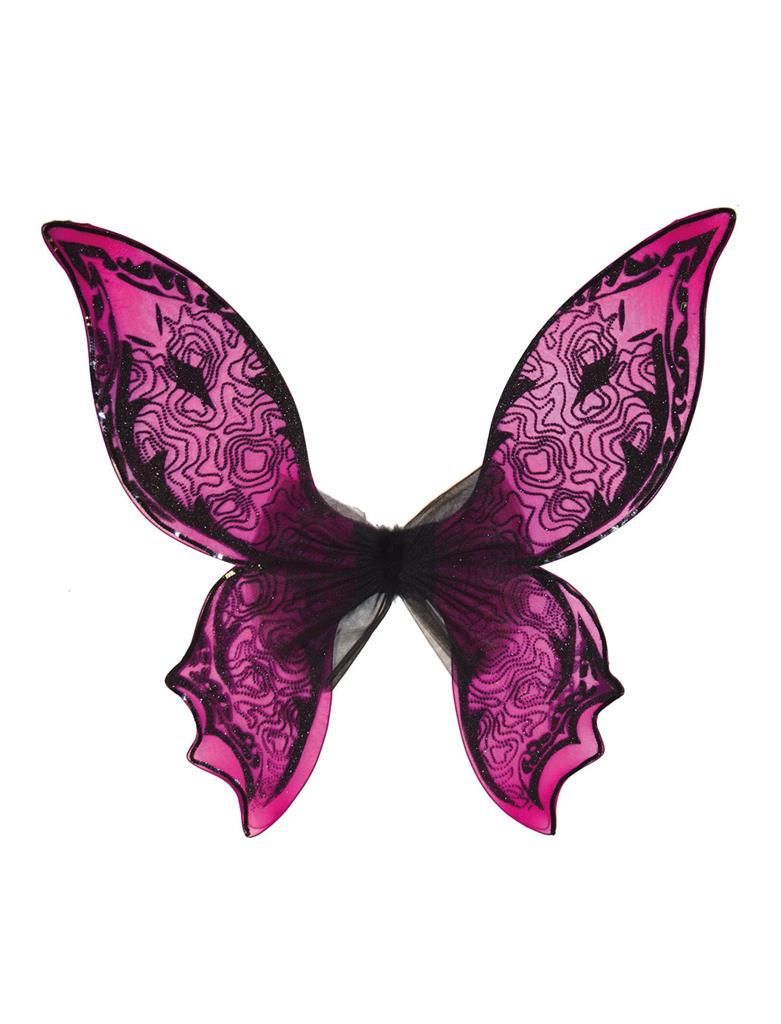Schmetterlingsflügel Lila 82cm