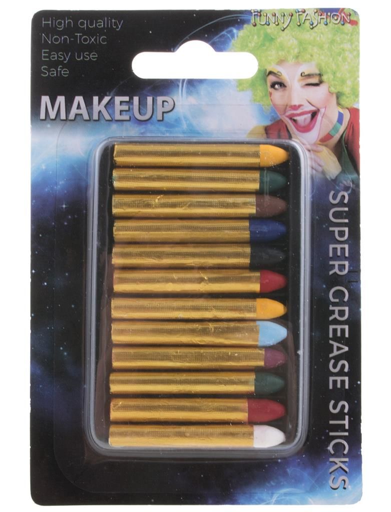 Set make-up potloden 12 kleuren