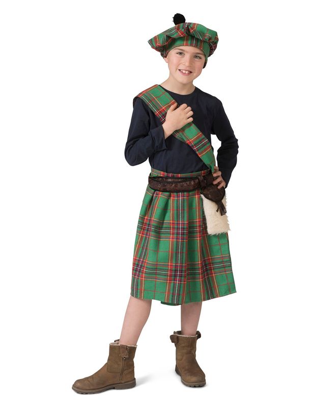 Schottekostüm Little Ross 5-tlg. Kinder