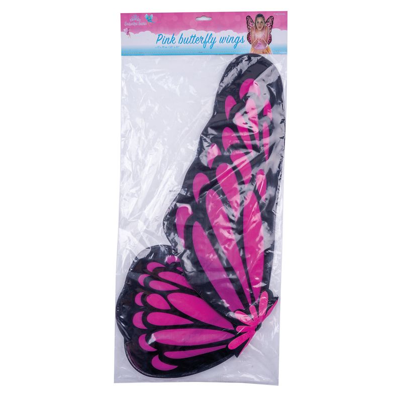 Schmetterlingsflügel Rosa 76cm