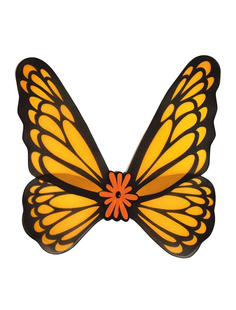 Schmetterlingsflügel Orange 76cm Schmetterlingsflügel Orange 76cm