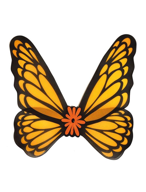 Schmetterlingsflügel Orange 76cm