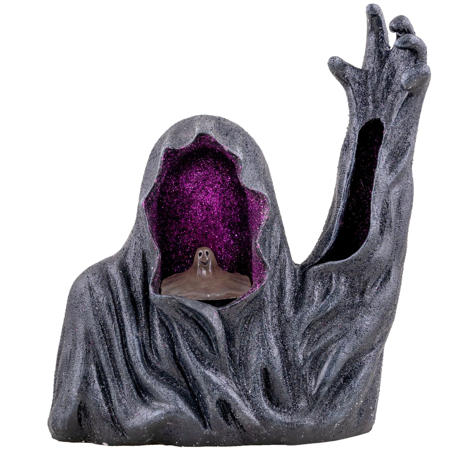 Sensenmann mit Licht und Zerstäuber 25cm