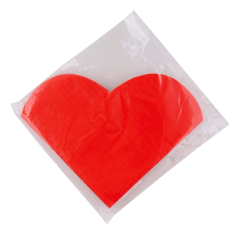 Servietten 20er-Pack Rotes Herz