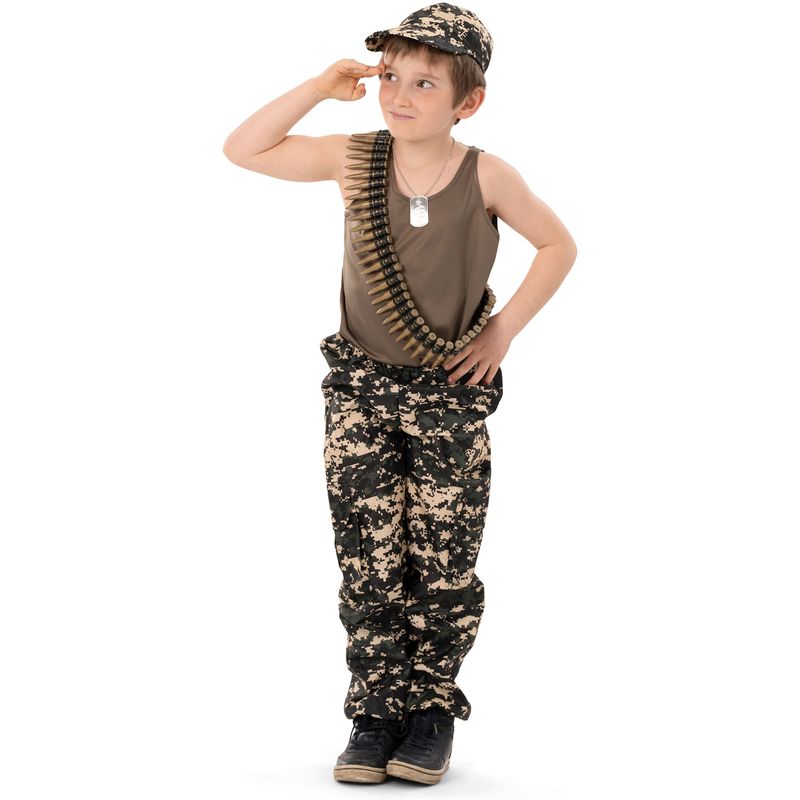 Soldat Arnold Kinderkostüm 2-tlg.