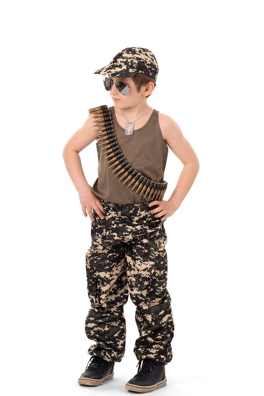 Soldat Arnold Kinderkostüm 2-tlg.