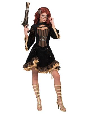 Steampunk Jurk Sally Vrouwen