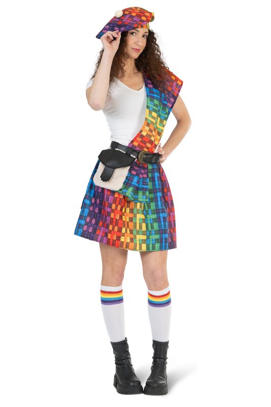 Schotte Regenbogen 5-tlg. Damen