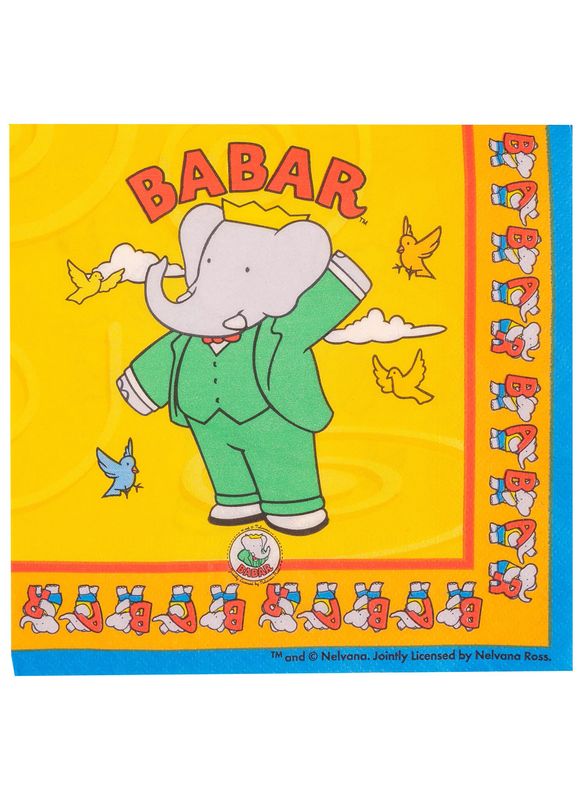 Servietten 20er-Pack Babar Servietten 20er-Pack Babar