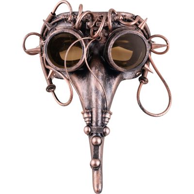 Steampunk Pestarzt-Maske