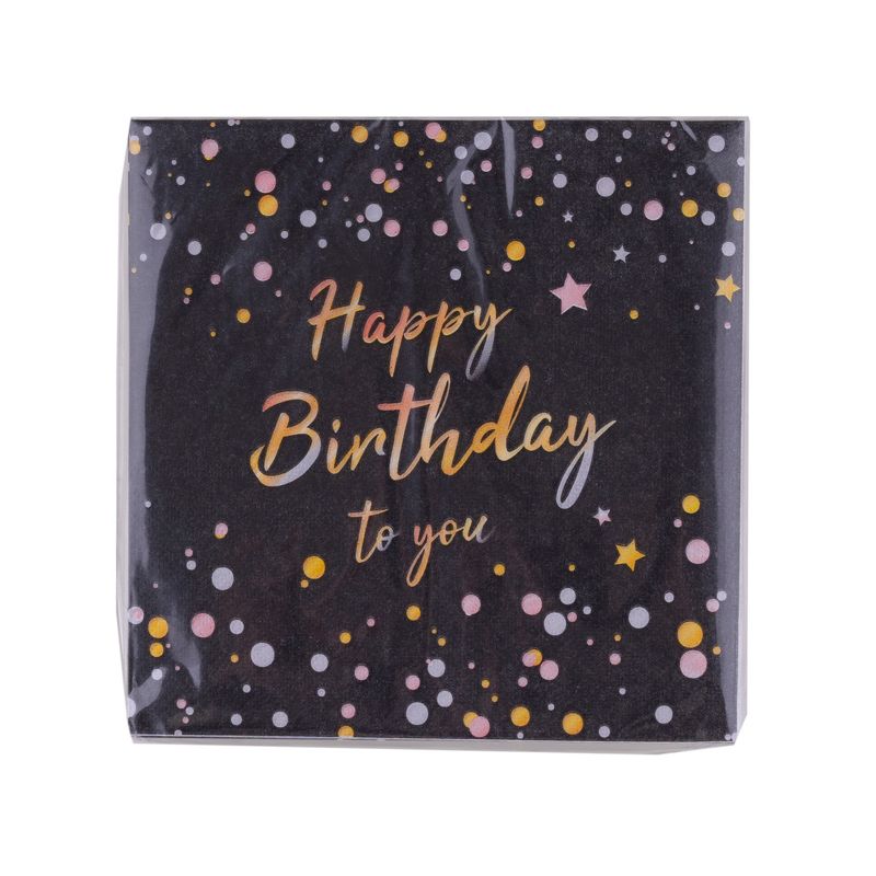 Servietten Happy Birthday 20er-Pack