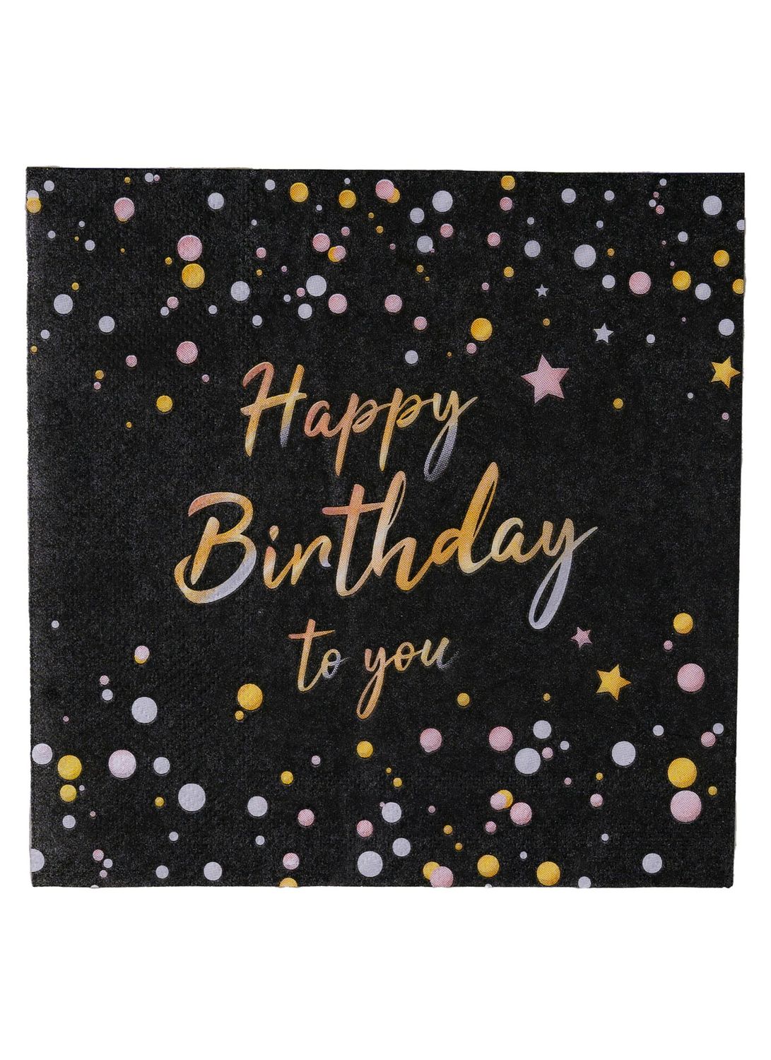Servietten Happy Birthday 20er-Pack