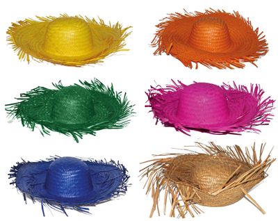 Strohhut Samoa 6 Farben