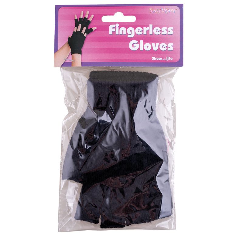 Handschoenen zonder vingers zwart