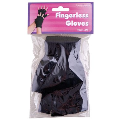 Handschoenen zonder vingers zwart