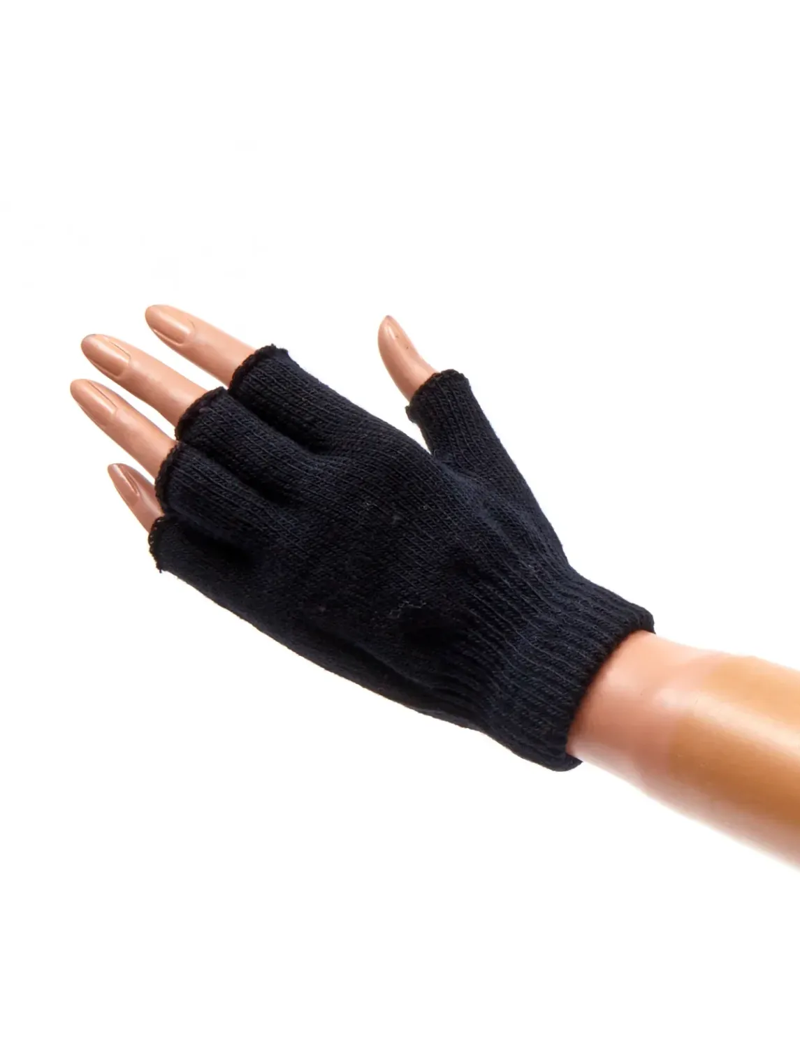 Strickhandschuhe Schwarz