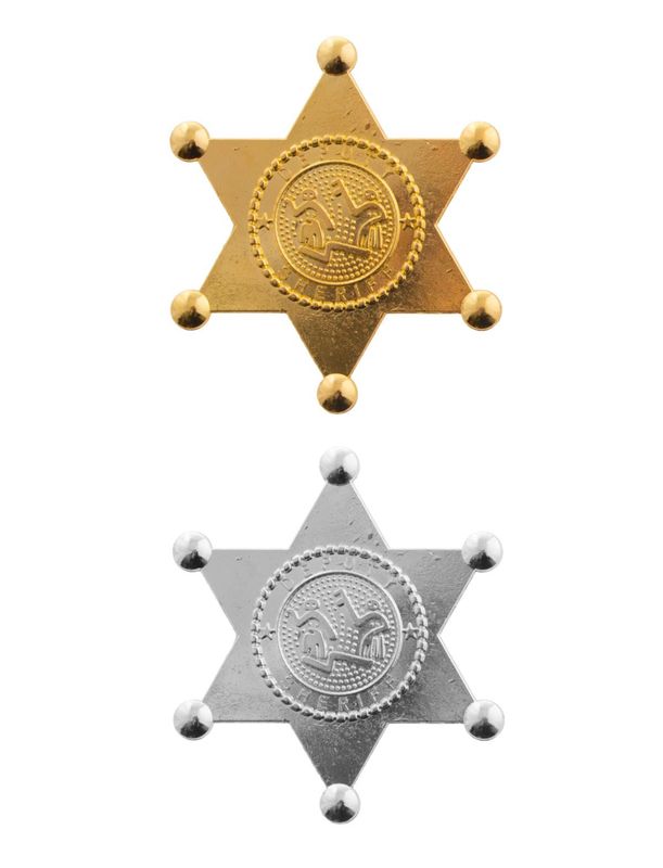 Sheriffstern Wyatt 2 Farben