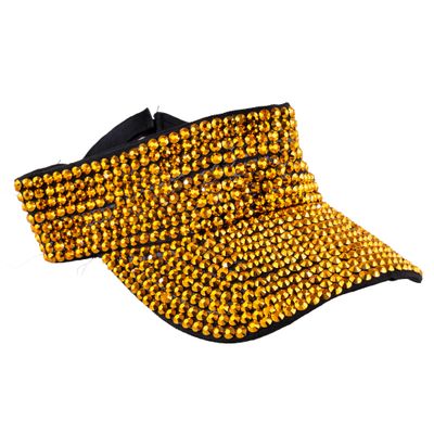 Sonnenblende mit Strass Gold