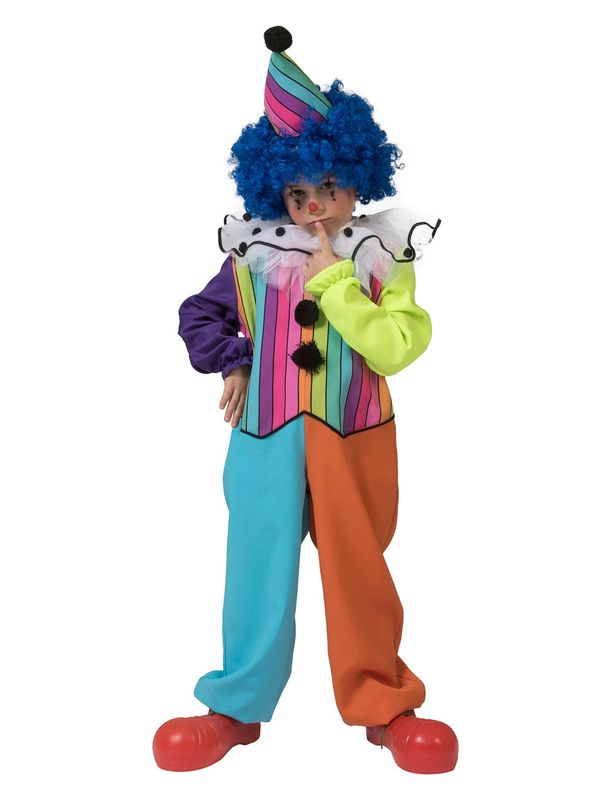 Overall Rainbow Clown Jungen