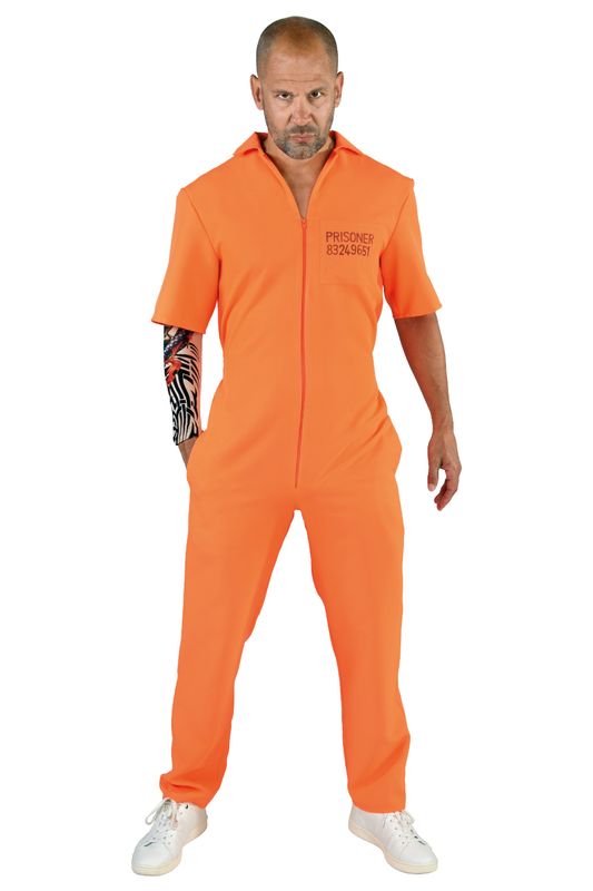 Overall Orange Sträfling Herren