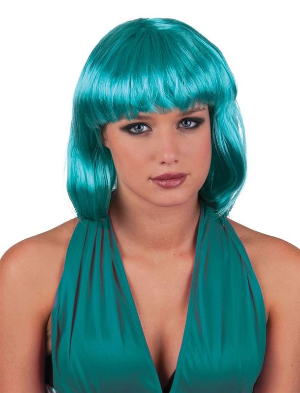 Perücke Sexy Lola Hellblau