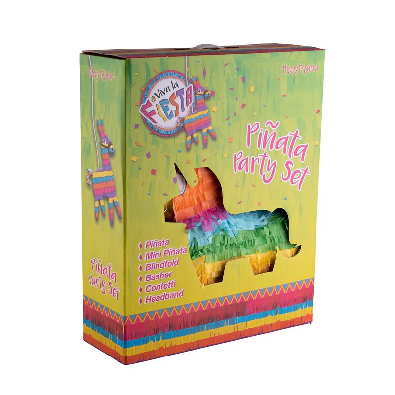Pinata Partyset Esel 6-Tlg.