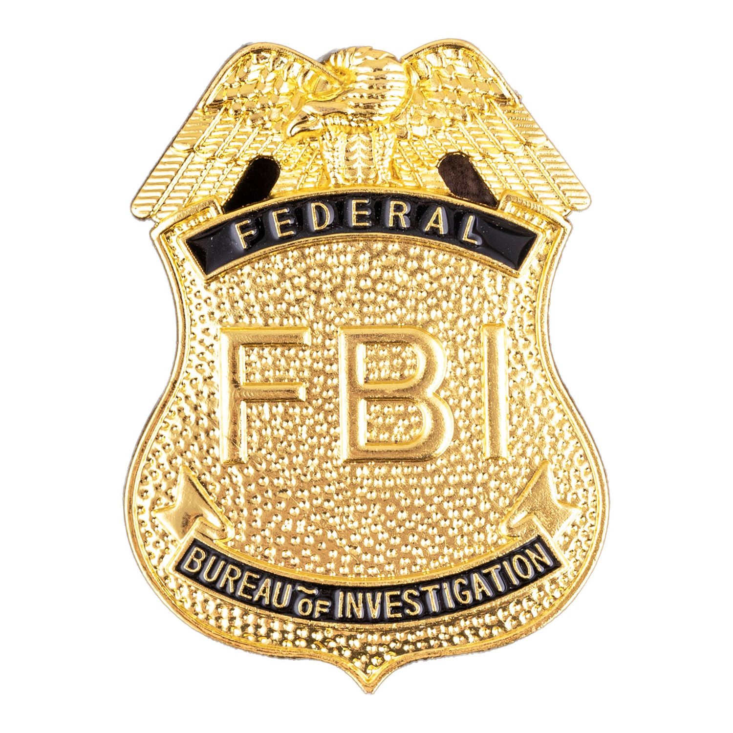 Polizeimarke FBI Gold
