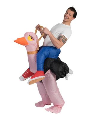 Kostüm Strauss Aufblasbar Kostüm Strauss Aufblasbar