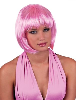 Perücke Sexy Lola Rosa Perücke Sexy Lola Rosa