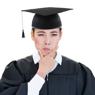 Professorhut mit Troddel