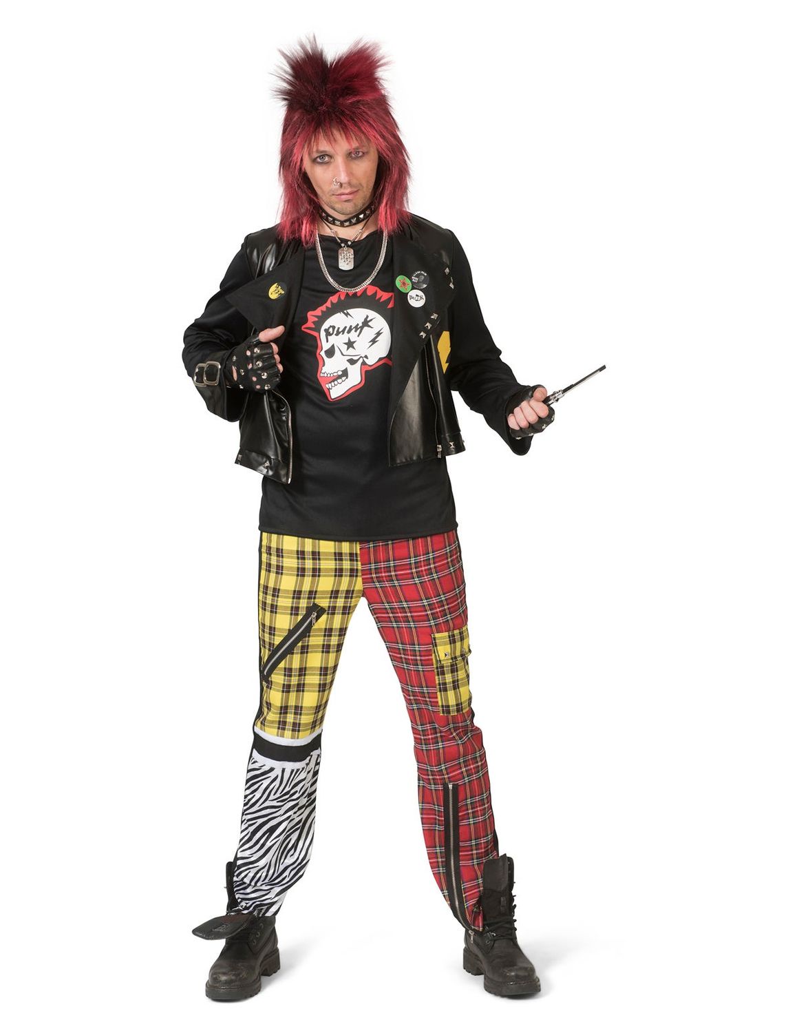 Punk Patrick Herrenkostüm