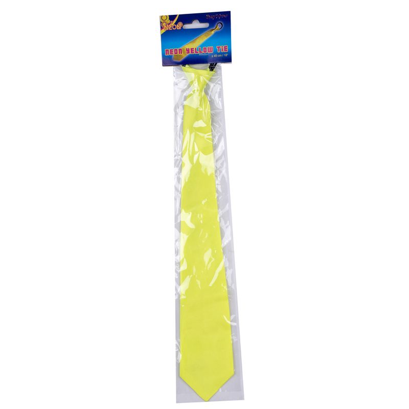 Krawatte Neon Gelb
