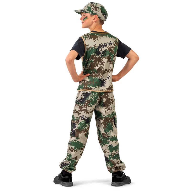 Kostüm Armee Andy Kind 3-tlg.