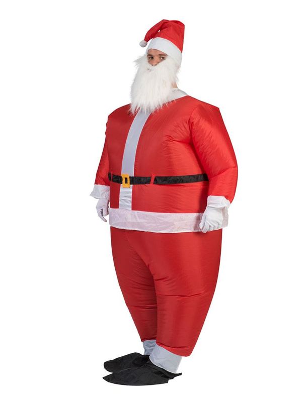 Kostüm Weihnachtsmann Aufblasbar