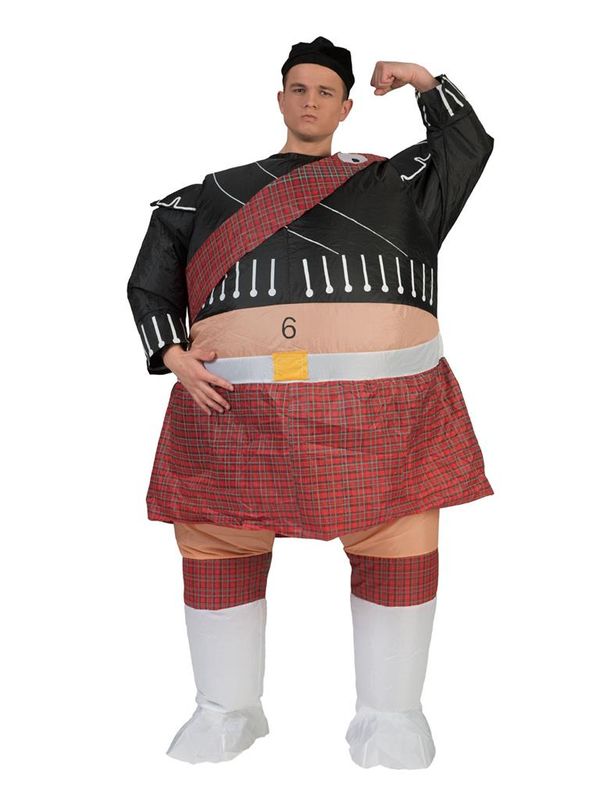 Kostüm Schotte Aufblasbar