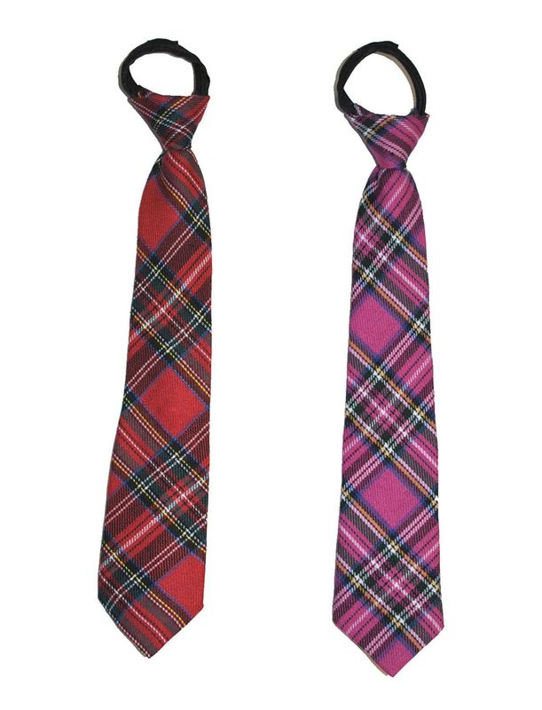 Krawatte Kariert 2 Farben