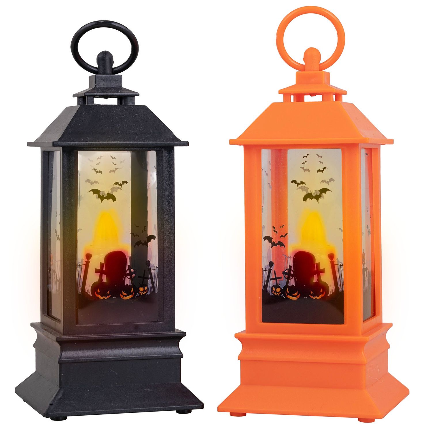 Laternen Set. 2-tlg. mit Licht und Sound