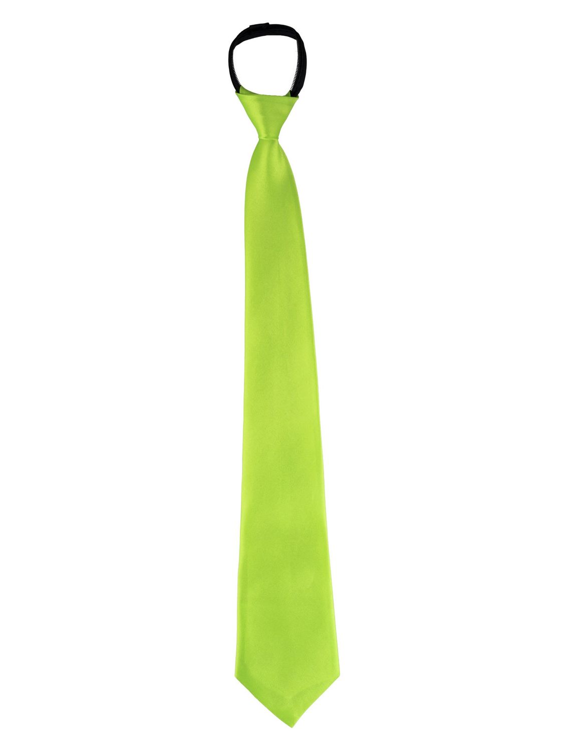 Stropdas fluo groen