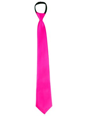 Krawatte Neon Pink