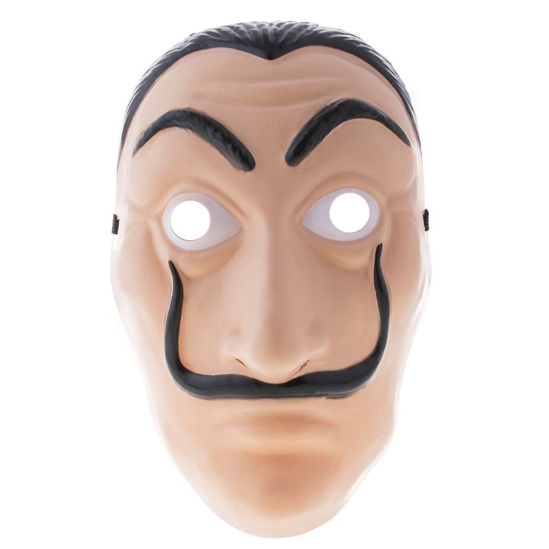 Masker met snor