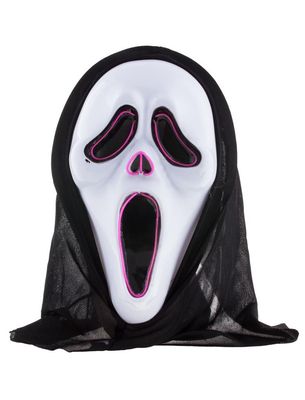 Maske Scream mit Licht Maske Scream mit Licht