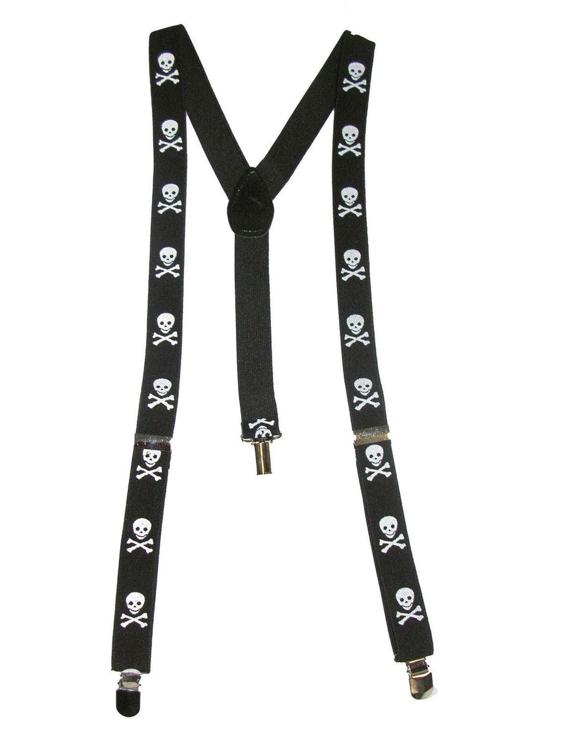 Hosenträger Totenkopf