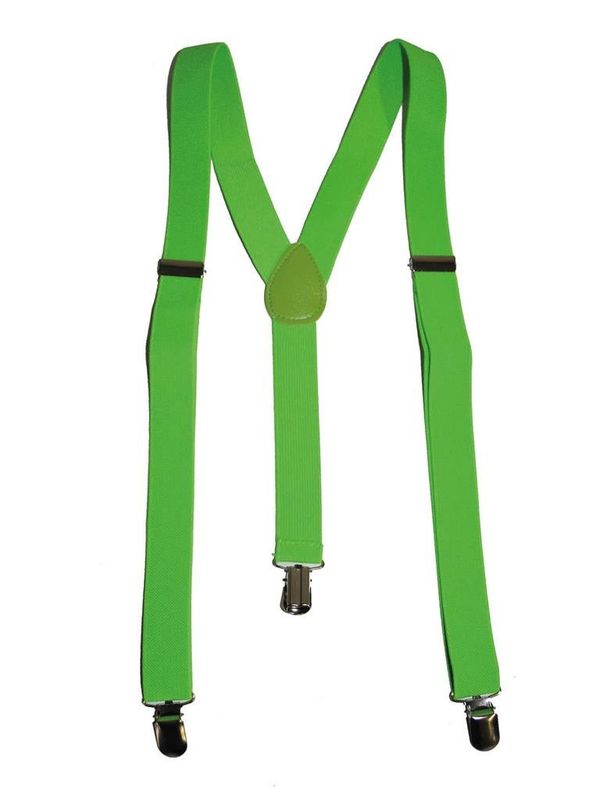 Hosenträger Neon Grün