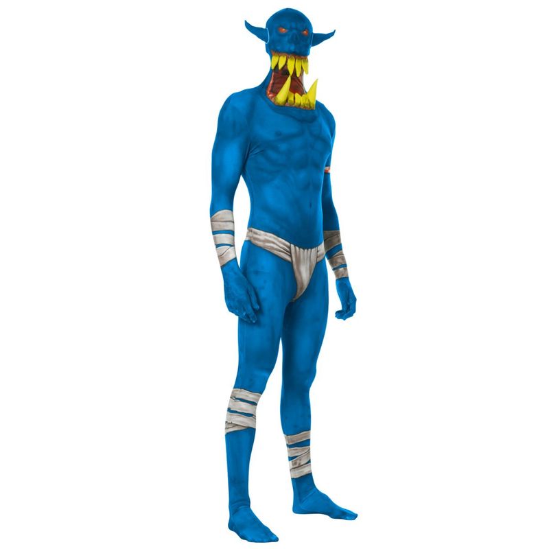 Morphsuit Orc Jaw Dropper Blau Morphsuit Orc Jaw Dropper Blau