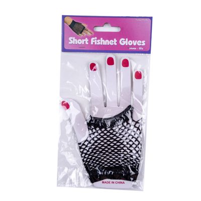 Handschoenen net kort 7 kleuren