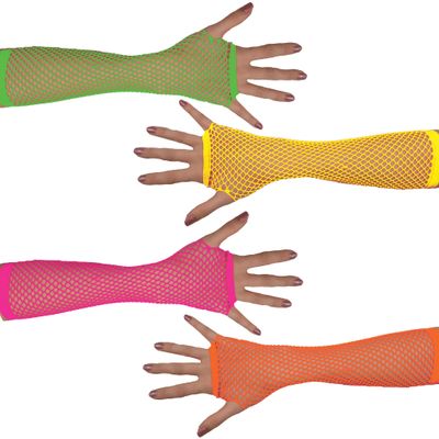Netzhandschuhe Lisa Neon