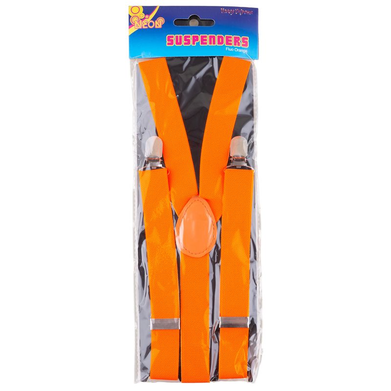 Hosenträger Neon Orange