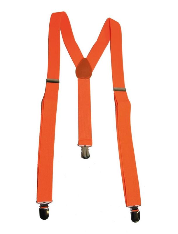 Hosenträger Neon Orange
