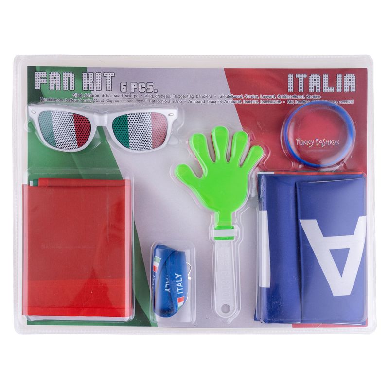 Italien Fanartikel-Paket 6-Tlg.