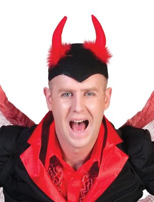 Hut Devil mit Hörner